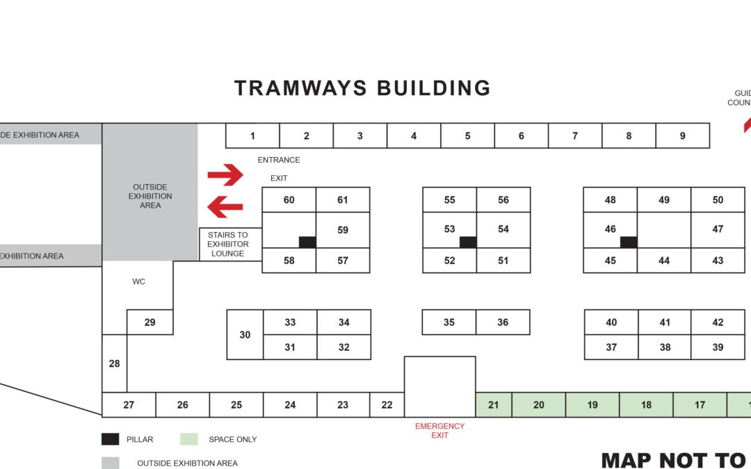 Working World Exhibition 2027 – Floorplan